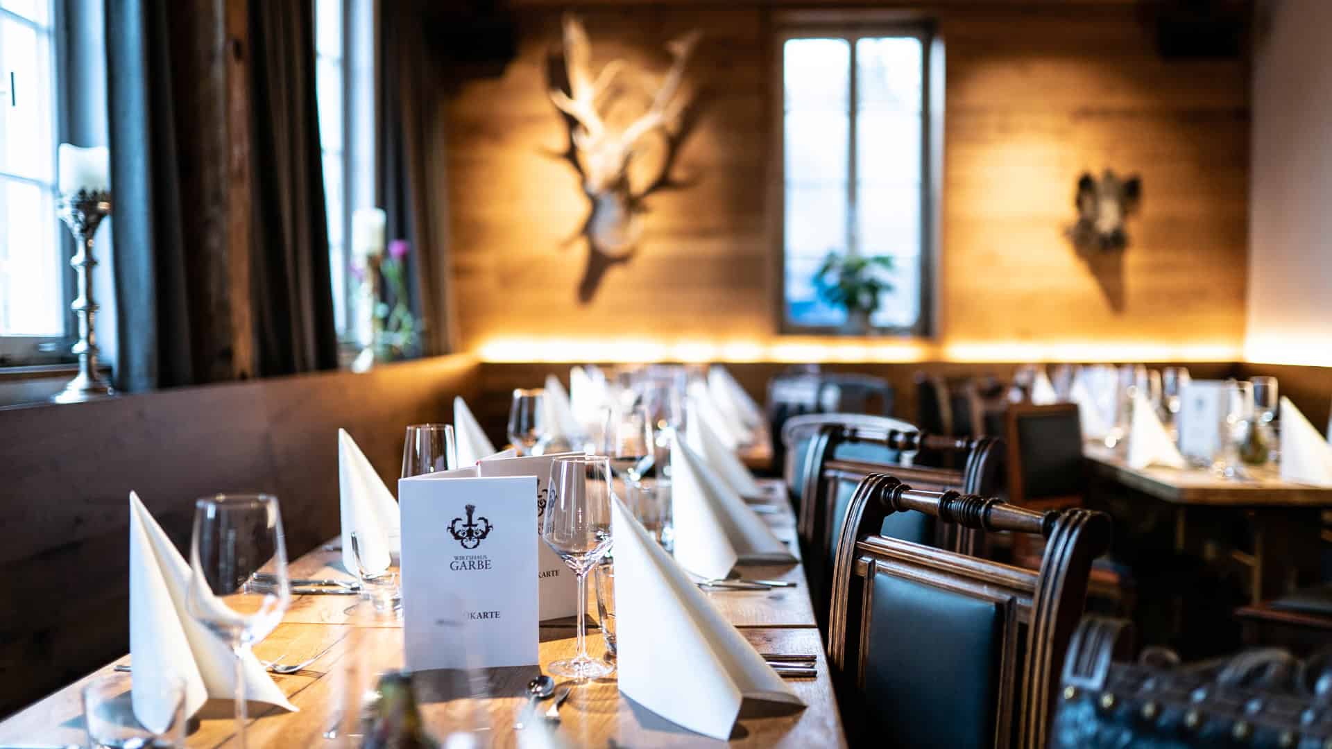 Restaurant im Wirtshaus Garbe