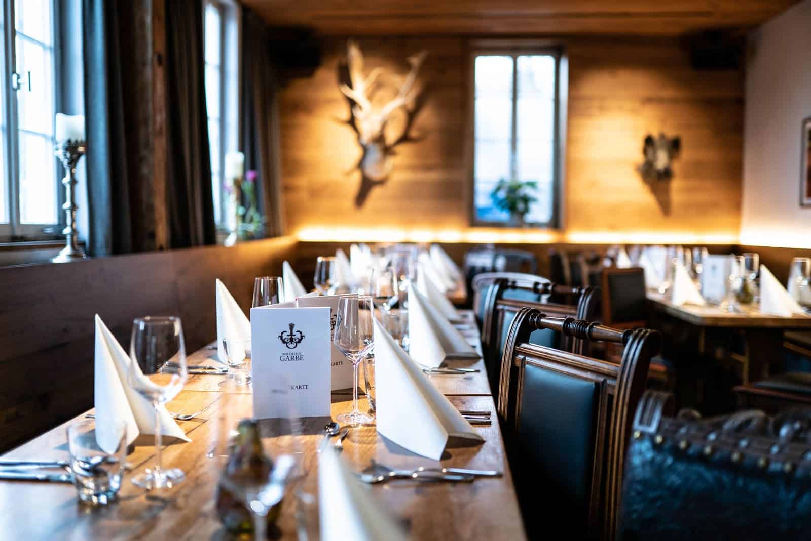 Restaurant im Wirtshaus Garbe